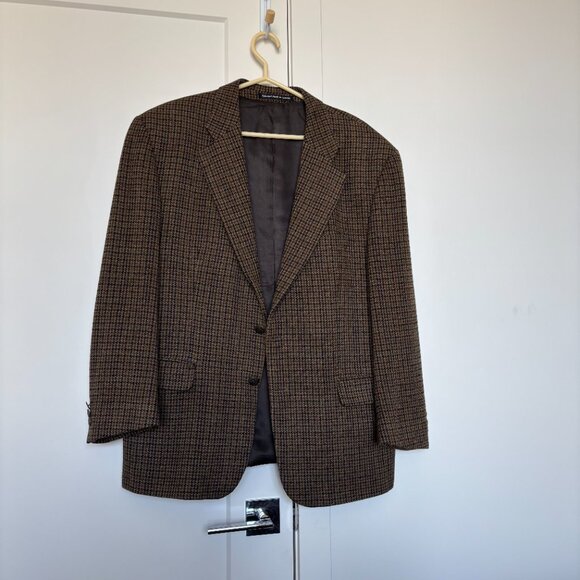 Guy Laroche Wool Men's Blazer with Shoulder Padding - Picture 2 of 10